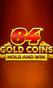 64 Gold Coins Hold and Win